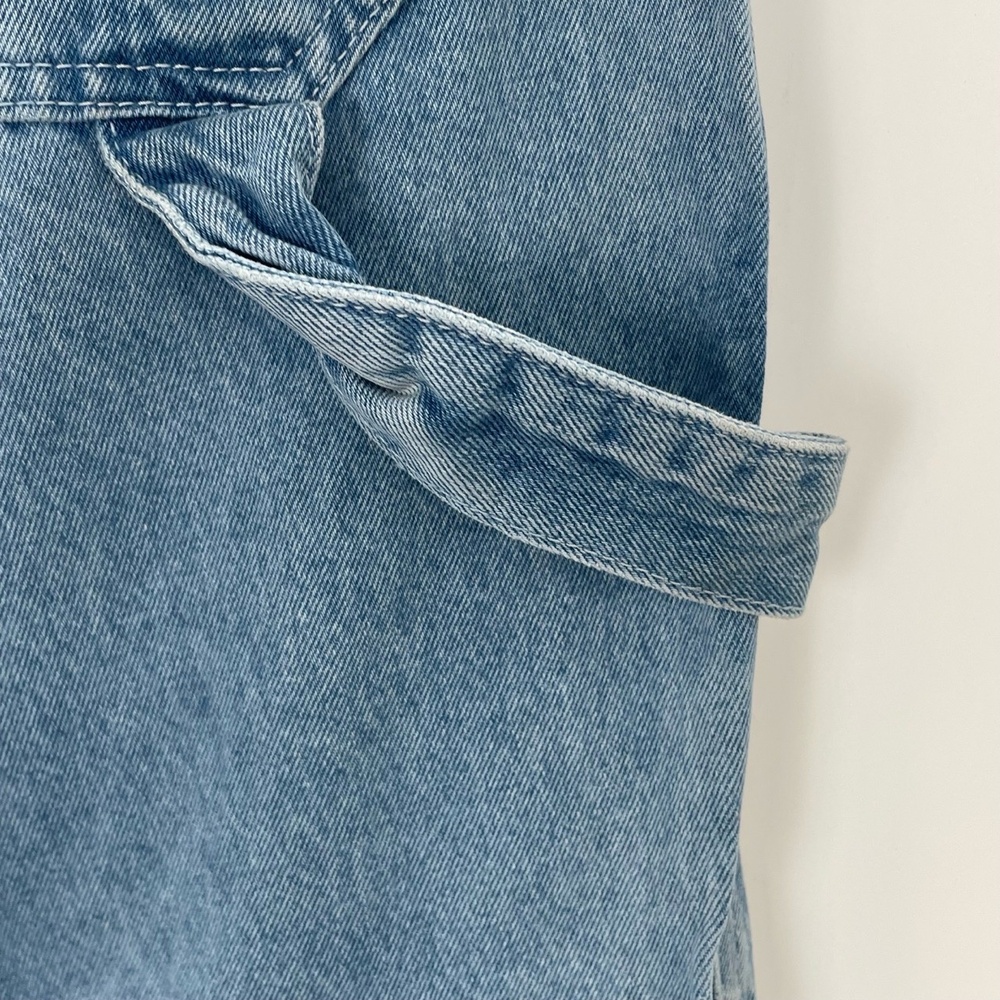 Ragged Priest Carpenter UtiliyuJeans Light Blue Wash High Waisted Paneled 26 - Picture 8 of 10